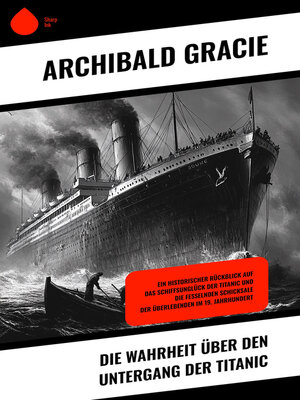 cover image of Die Wahrheit über den Untergang der Titanic